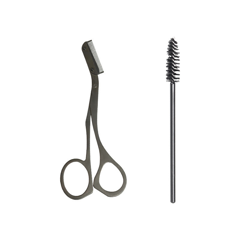 Eyebrow Trimming Scissors with Eyebrow Comb