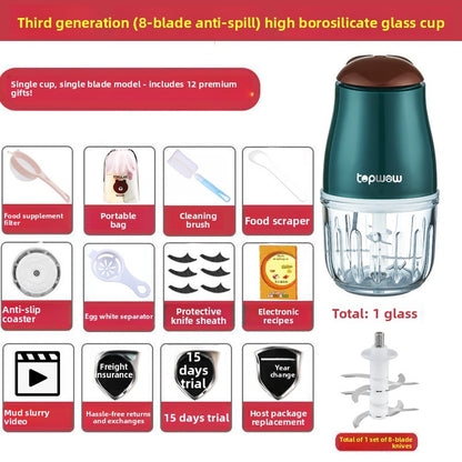 Multifunctional Baby Food Supplement Grinder and Blender