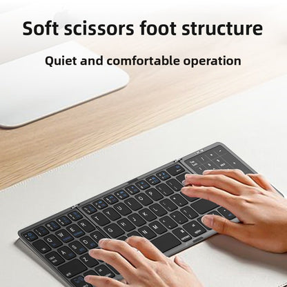 Large Touch Digital Folding Bluetooth Keyboard