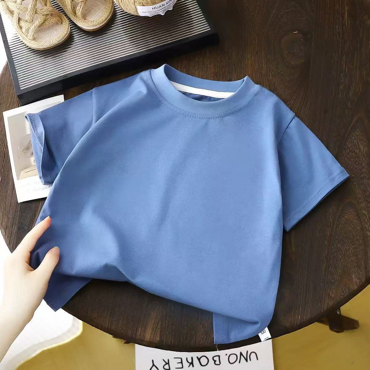 Childrens Pure Cotton Short Sleeve Tshirt