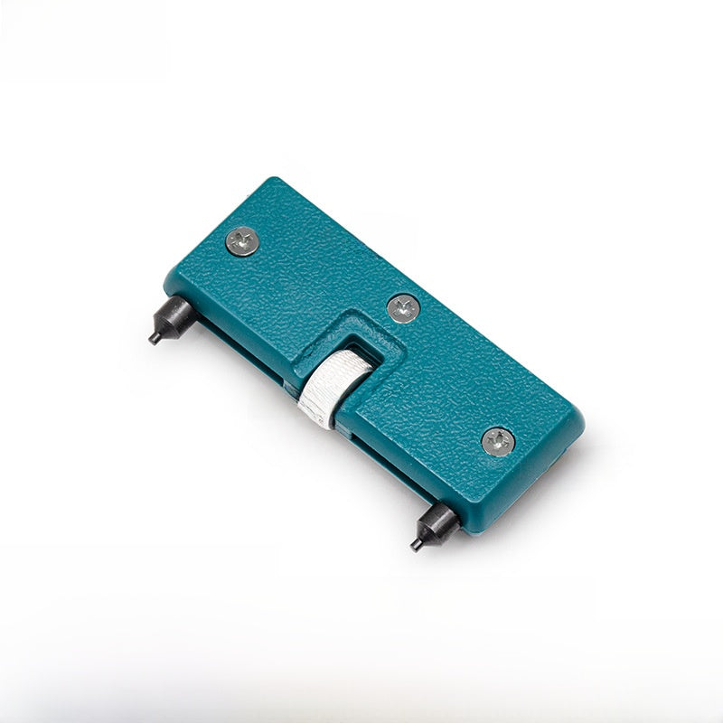 Portable two-pronged watch opening device