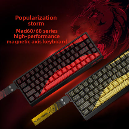 Mechanical Gaming Keyboard with Magnetic Switches