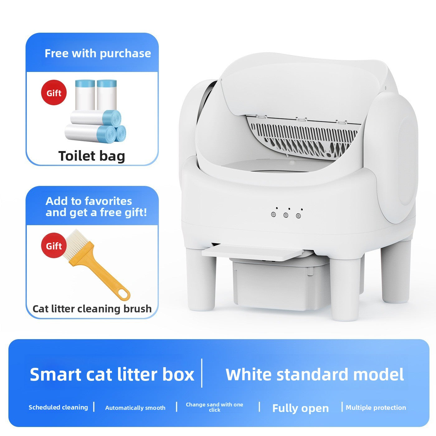 Automatic Cleaning Cat Litter Box