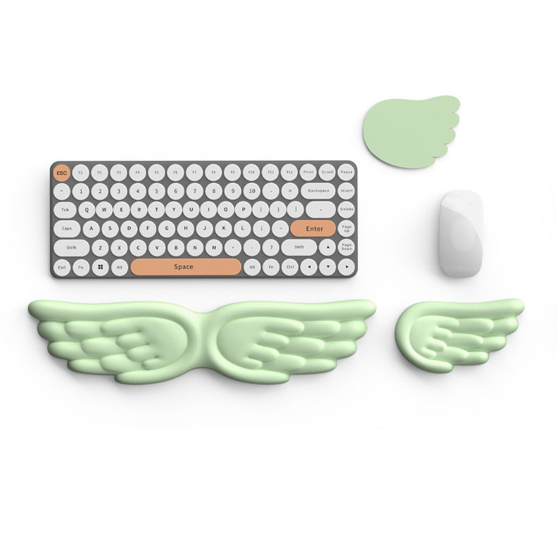 Ergonomic Silicone Wrist Support Rest with Memory Foam