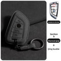 Suede Key Cover with Strap