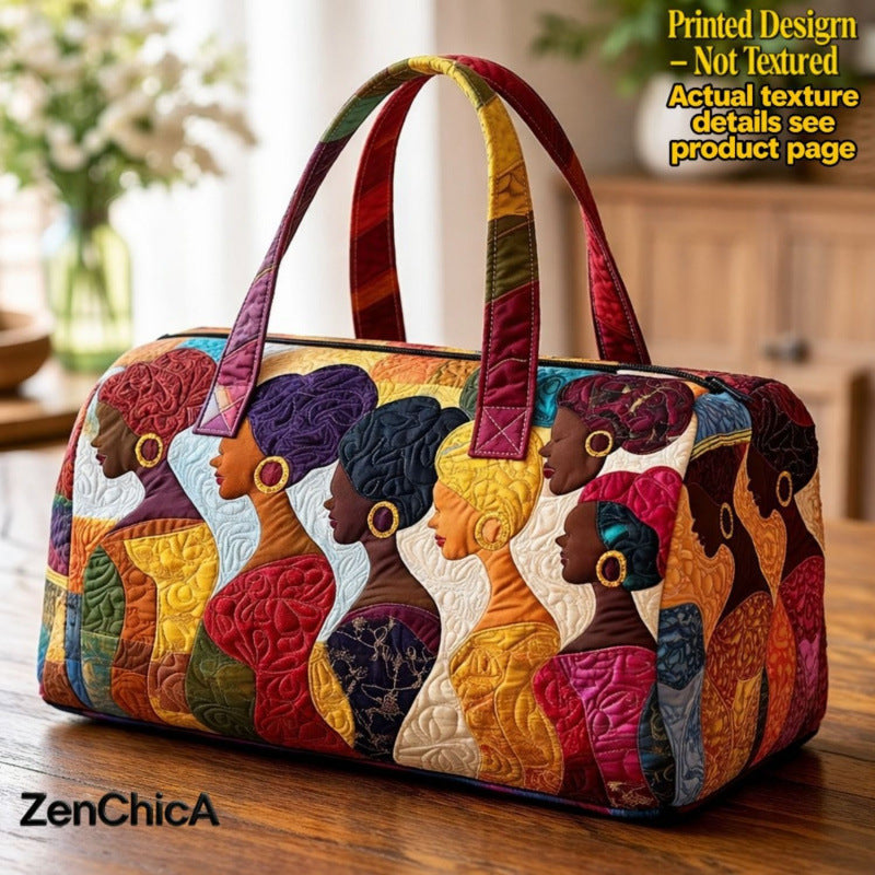 New Short-Distance Portable 3D Digital Printing Travel Bag Sports Bag