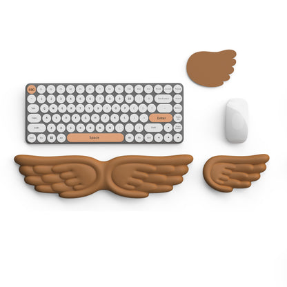 Ergonomic Silicone Wrist Support Rest with Memory Foam