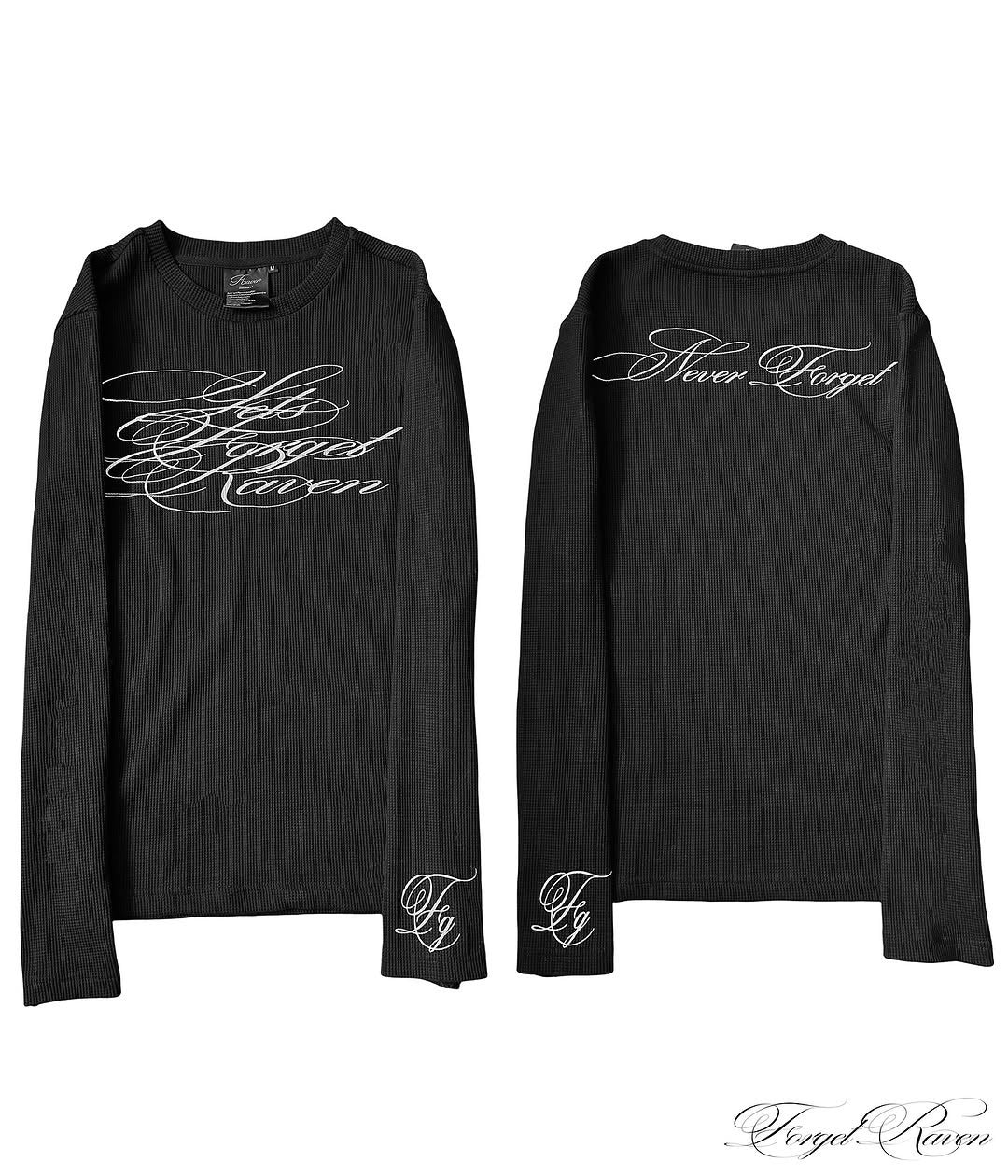 Mens Long Sleeve Printed T-shirt