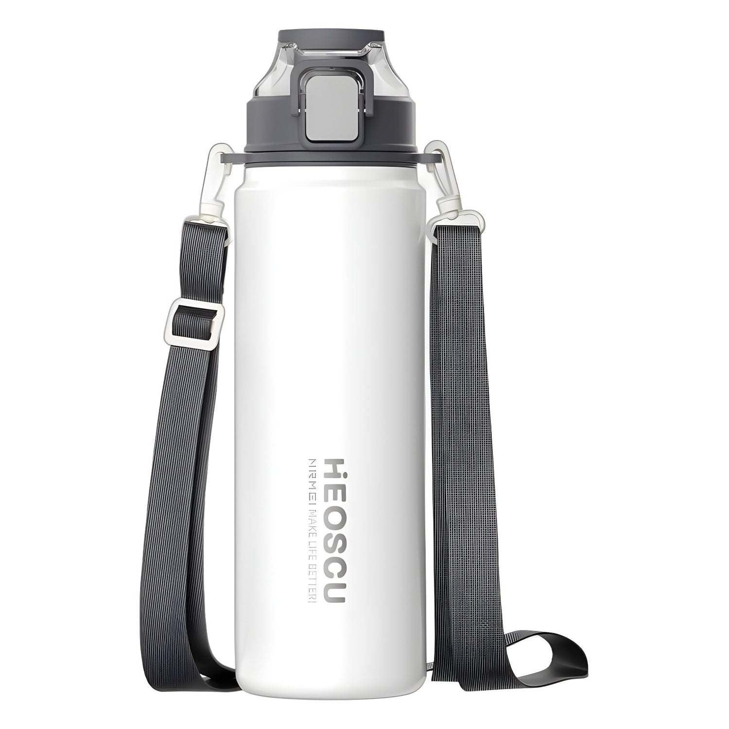 Stainless Steel Insulated Water Bottle with Straw