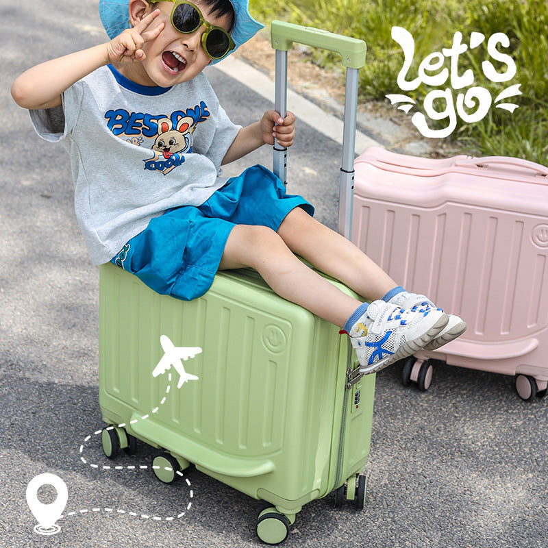 Childrens Ride-On Suitcase with Lock