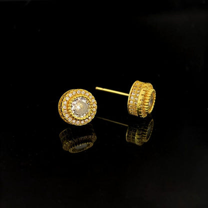 Hip-hop stud earrings for men
