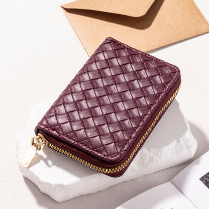 Lychee Pattern Accordion Card Holder