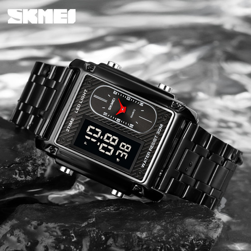 Multifunction Digital Analog Sports Watch