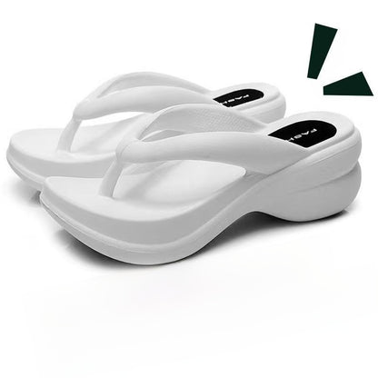 High Heel Flip Flops Thong Sandals