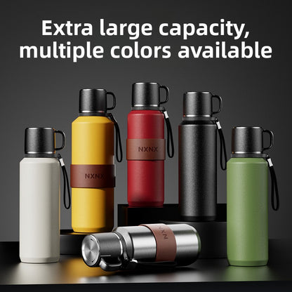 Stainless Steel Thermos Cup with Handle