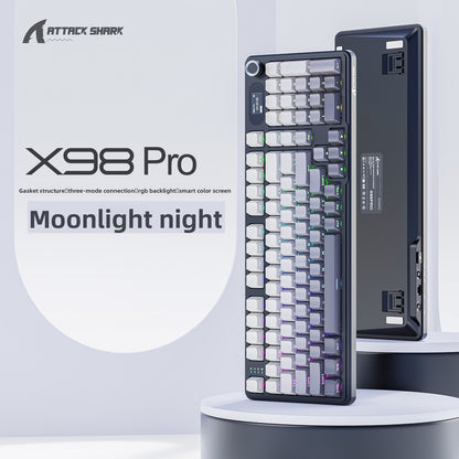 Attack Shark X98Pro Triple Mode RGB Wireless Mechanical Keyboard