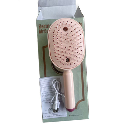 Electric Hair Comb with Oil Spray and Massage Function
