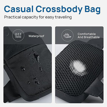 Outdoor sport waterproof single-shoulder crossbody bag
