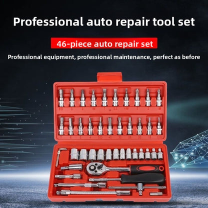 46-Piece Socket Wrench Tool Set