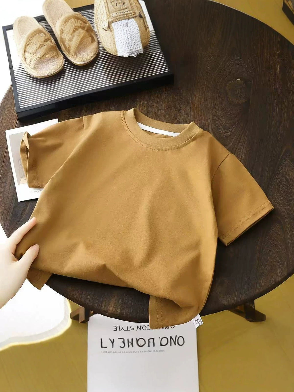 Childrens Pure Cotton Short Sleeve Tshirt