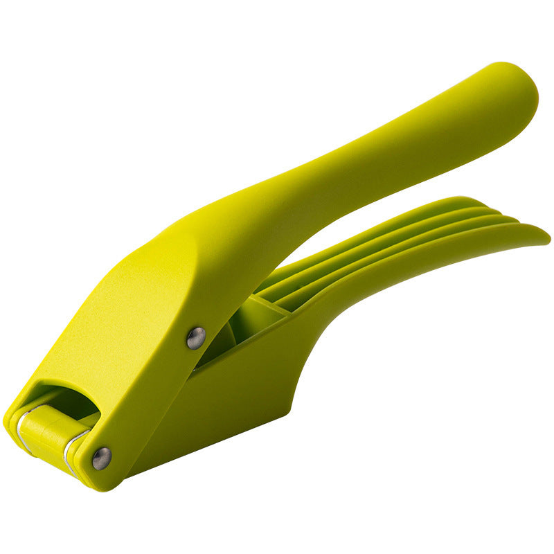 two-in-one kitchen garlic press cutting garlic slices