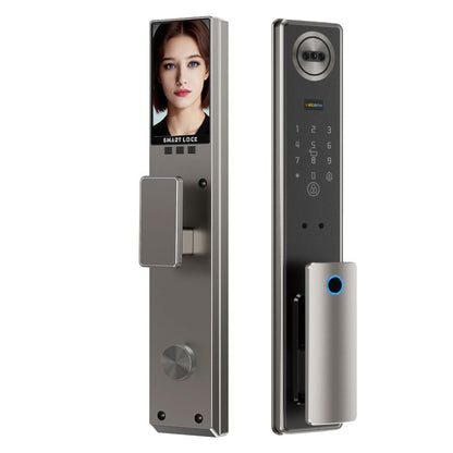 Smart Lock Facial Recognition Fingerprint Door Lock Remote Intercom