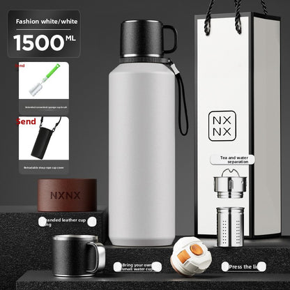 Stainless Steel Thermos Cup with Handle