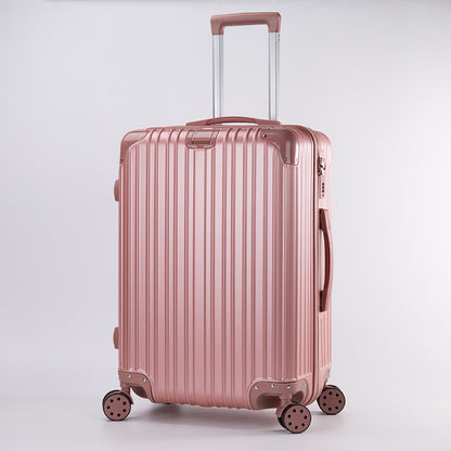 Luggage Suitcase with Aluminum Frame, Carry-On Suitcase, Trolley Suitcase, 20/24/ 28inch Three-Piece Set, Travel Suitcase, Password Lock Suitcase, Manufacturer Wholesale