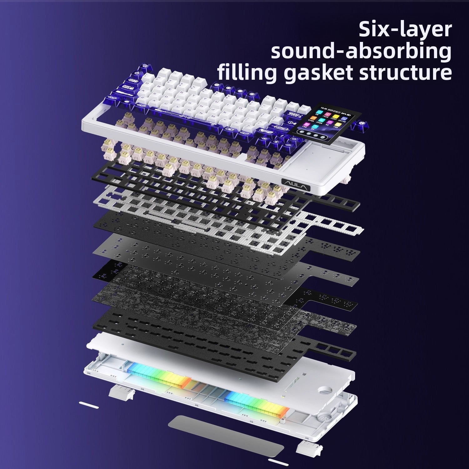 L99 Screen Display Mechanical Keyboard