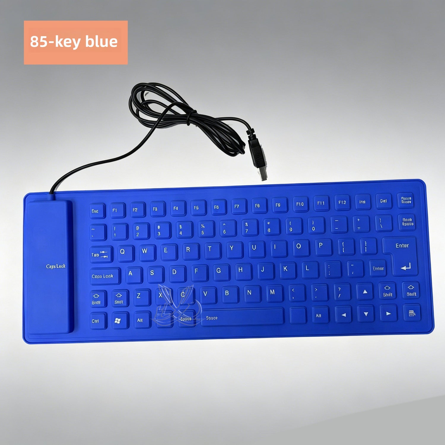 Silicone Mute Soft Keyboard USB Wired Folding