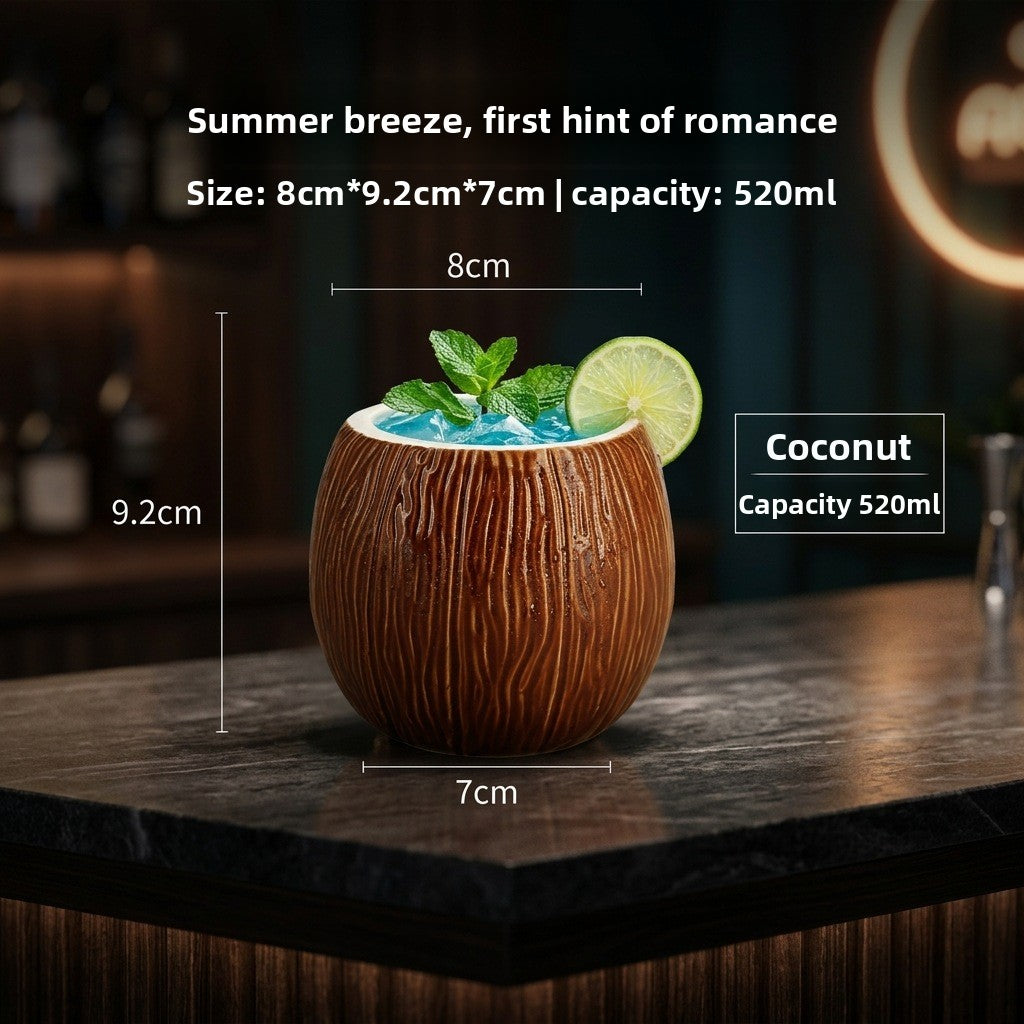 Creative Themed Ceramic Cocktail Cups