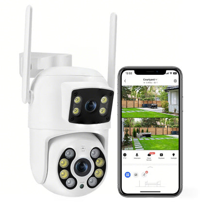 Wifi Security Camera 360 Panoramic View Waterproof