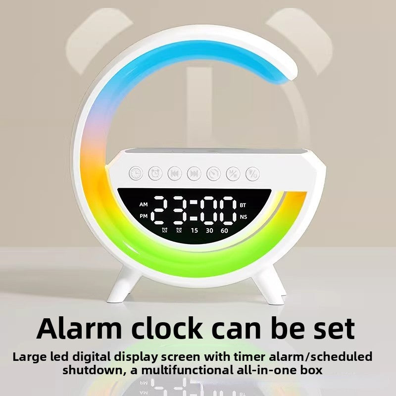 Multifunctional Wireless Charging Bluetooth Speaker Lamp