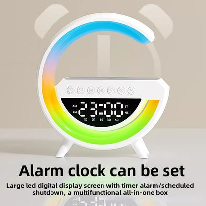Multifunctional Wireless Charging Bluetooth Speaker Lamp