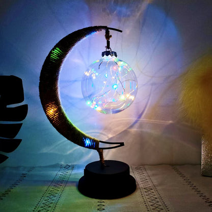 LED Moon Shape Decorative Light String