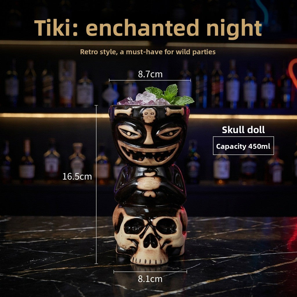 Creative Themed Ceramic Cocktail Cups