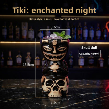 Creative Themed Ceramic Cocktail Cups