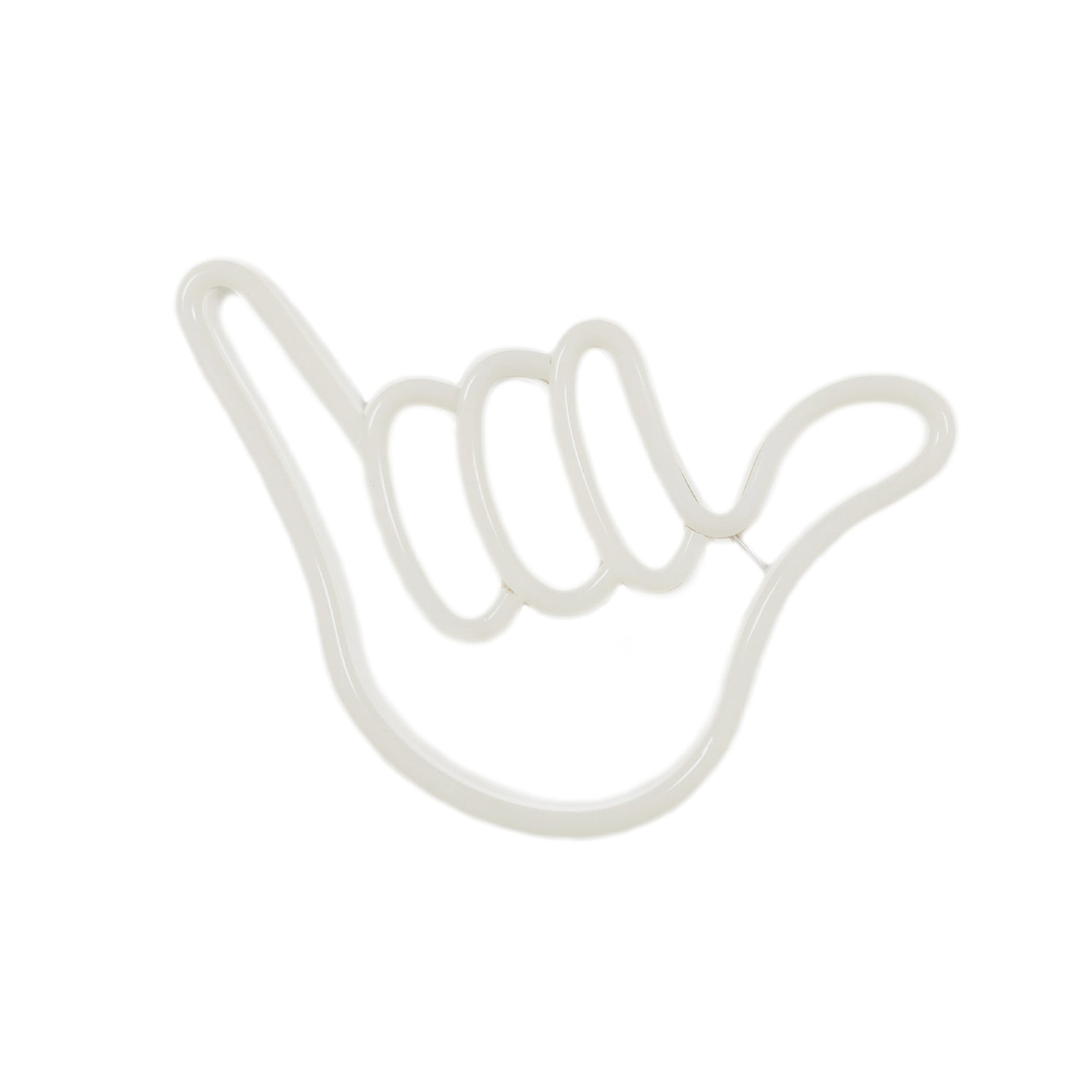 led neon finger shape indoor neon sign