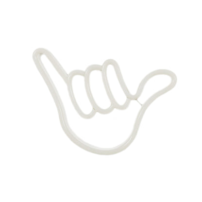led neon finger shape indoor neon sign