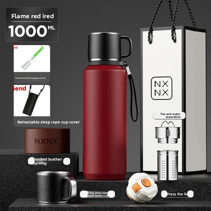 Stainless Steel Thermos Cup with Handle