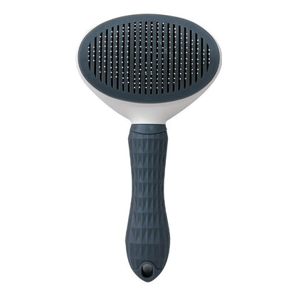 Remove loose hairs with a comb.