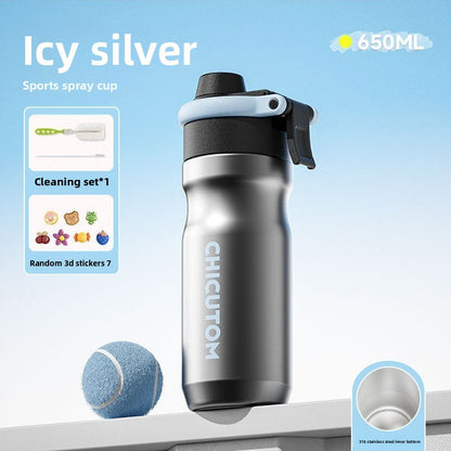 Large Capacity Sports Water Bottle High Temperature Resistant