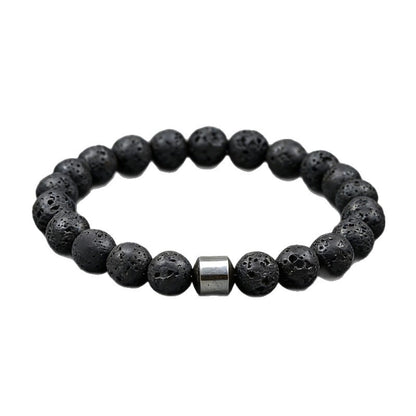 8mm Natural Stone Bracelet Handmade Round Beads
