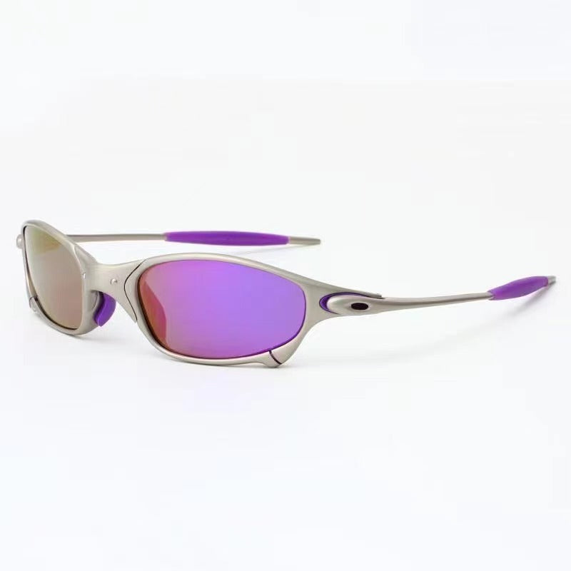 Metal Frame Polarized Sports Sunglasses