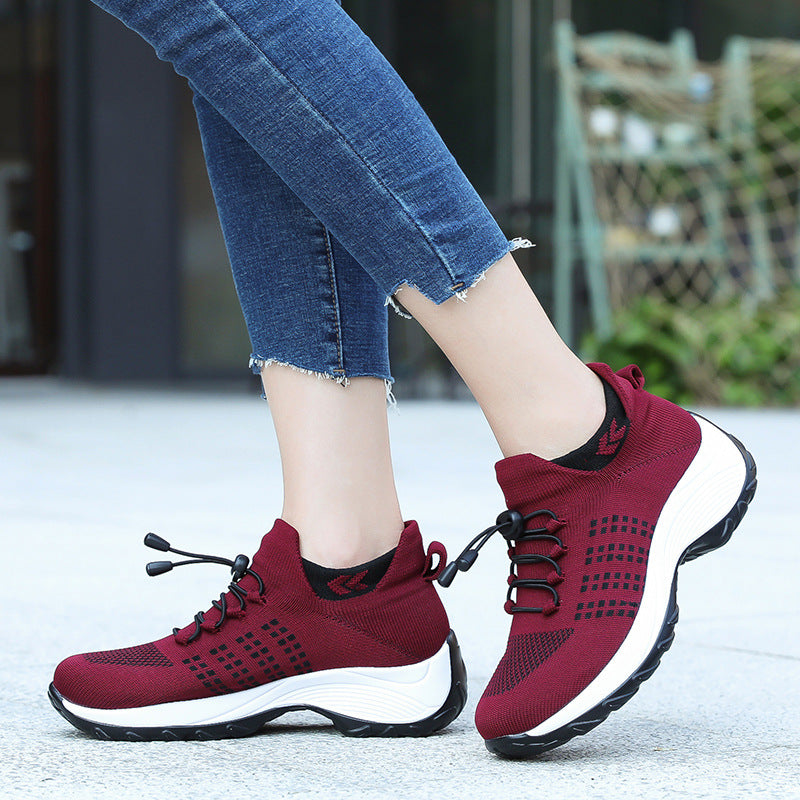 Elastic Breathable Sports Shoes
