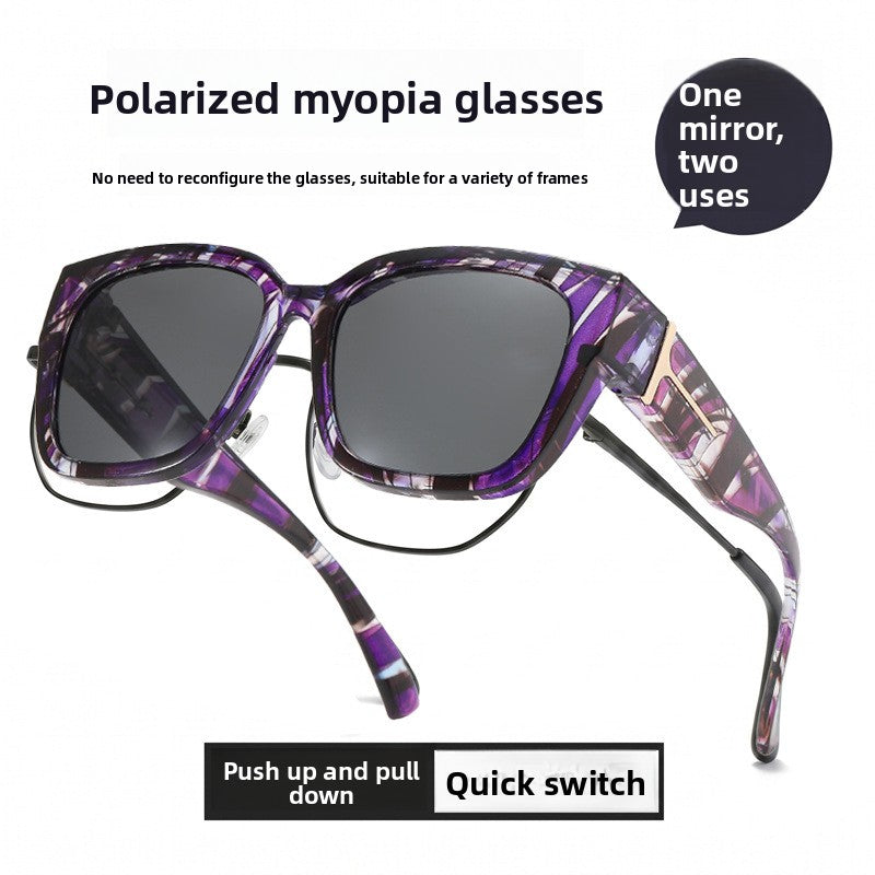 Large Frame Polarized Prescription Sunglasses for Men