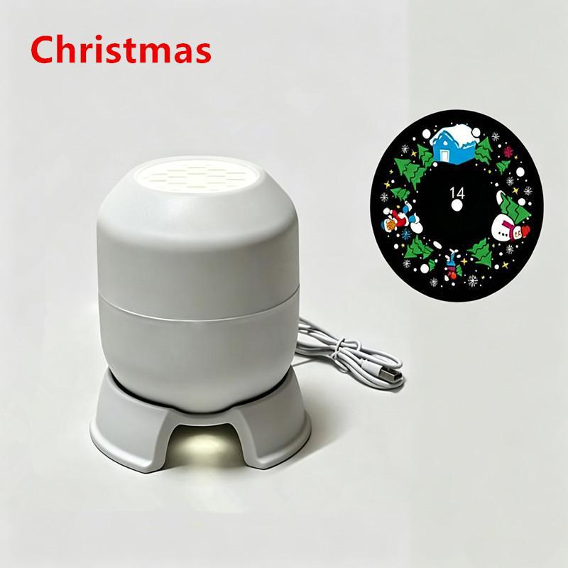 LED Projection Night Light with Rotating Effects
