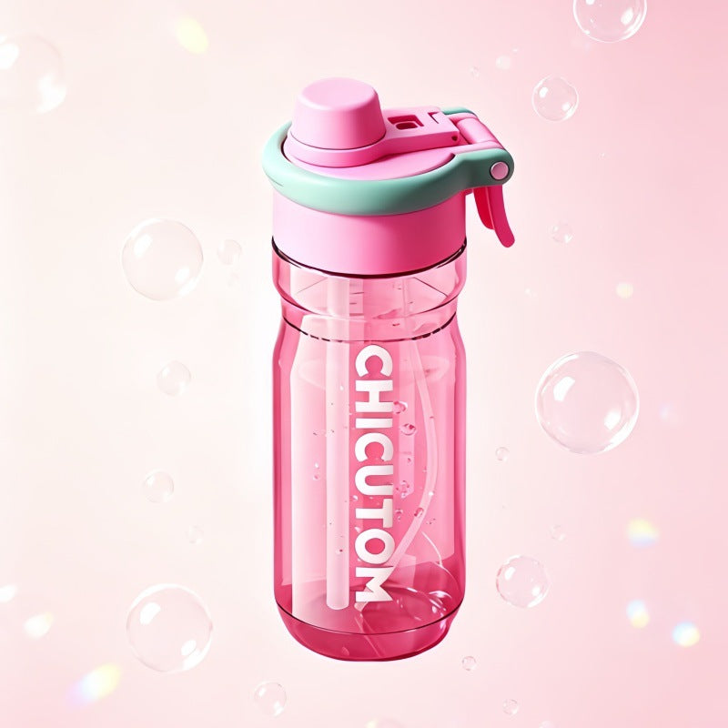 Large Capacity Sports Water Bottle High Temperature Resistant