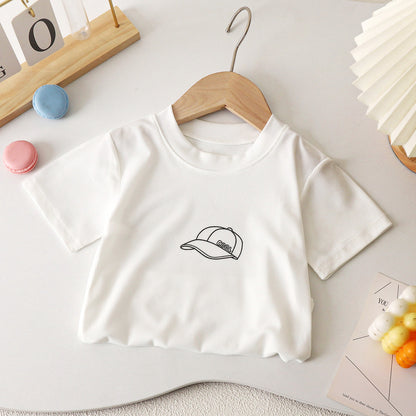 Childrens Summer Ice Silk Tshirt