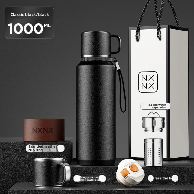 Stainless Steel Thermos Cup with Handle